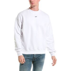 Off-White™ Mens  Crewneck Sweatshirt, White